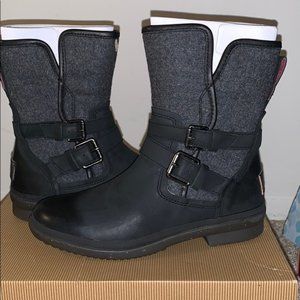 UGG SIMMENS BLACK BOOTS